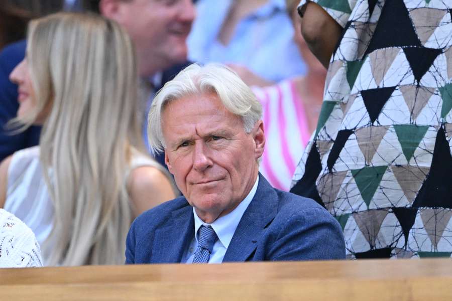 Björn Borg à Wimbledon le 10 juillet dernier.