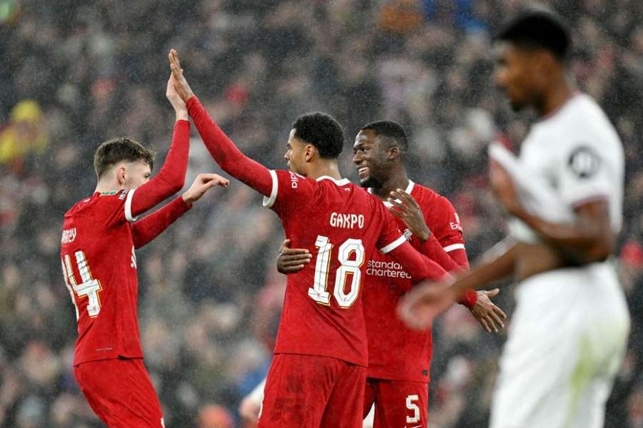 O Liverpool está em boa forma