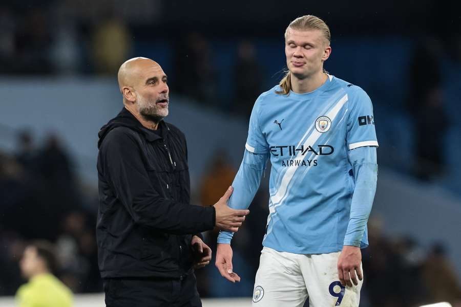 VIDEO: Guardiola and Haaland involved in tense on-field debrief after Man City’s Leeds win VIDEO: Guardiola and Haaland involved in tense on-field debrief after Man City’s Leeds win