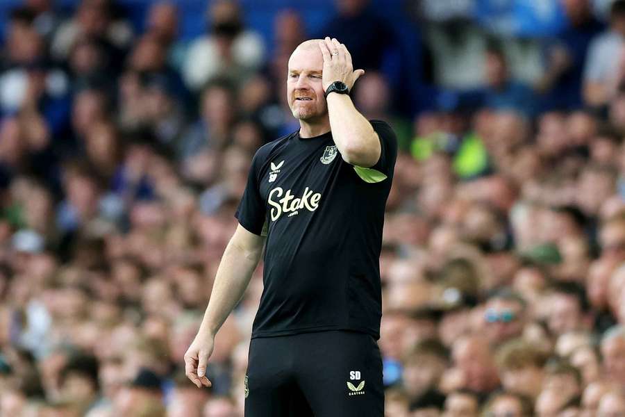 Sean Dyche, treinador do Everton