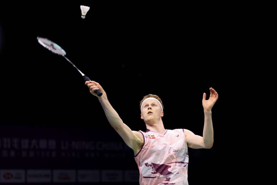 Anders Antonsen er klar til årets sæsonfinale, der bliver spillet i kinesiske Hangzhou.