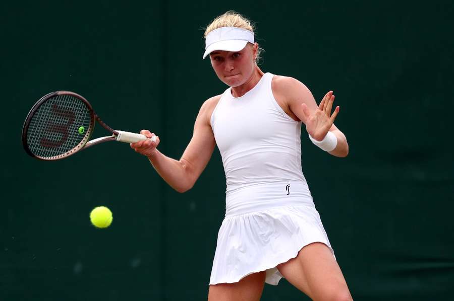 Mange uprovokerede fejl kostede dyrt for dansk junior ved Wimbledon