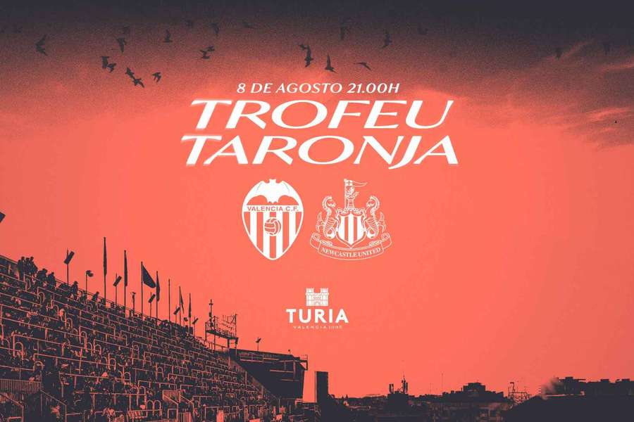 El Newcastle será el rival del Valencia en el Trofeo Naranja