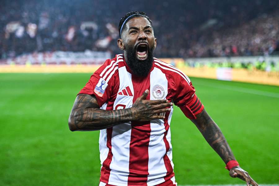 Rodinei defendeu as cores do Olympiacos por três temporadas