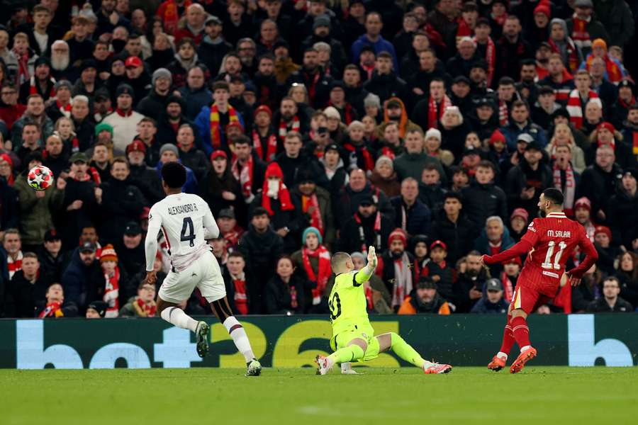 Et un but de plus pour Mohamed Salah. 