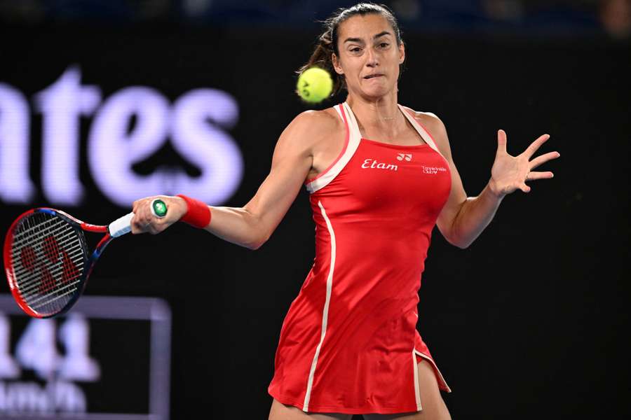 Caroline Garcia à Melbourne le mois dernier.