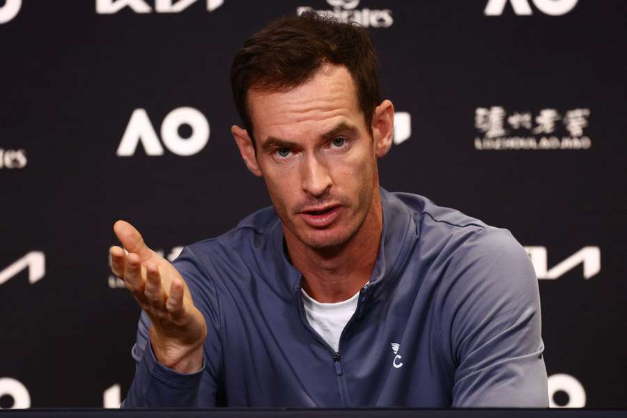 Andy Murray iniciará a sua campanha no Open da Austrália no domingo.