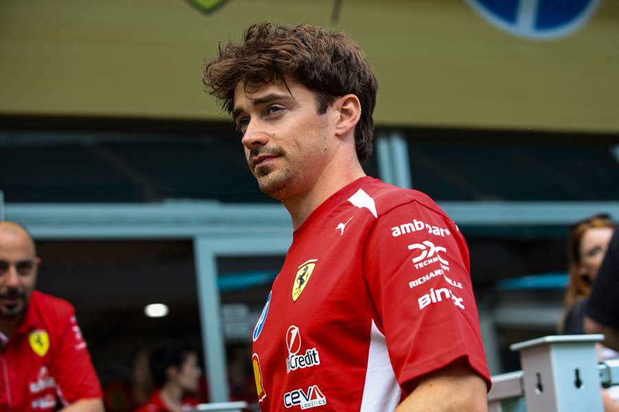 Leclerc à Miami jeudi.