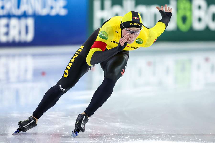 Merijn Scheperkamp wint eerste 500 meter voor Dai Dai N'tab en Hein Otterspeer