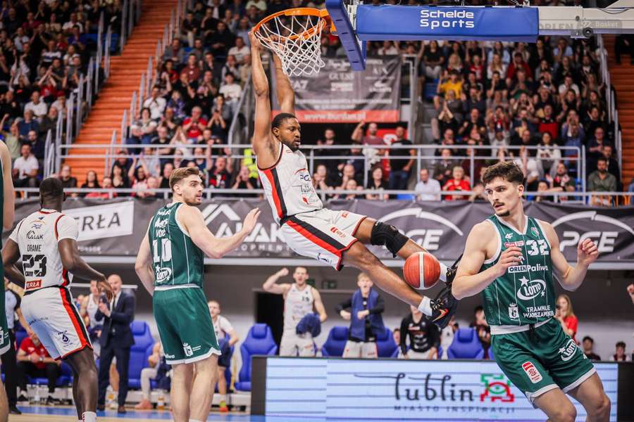 Emocje w meczu play-off. Start Lublin pokonuje Legię jednym punktem, kolejny mecz w środę