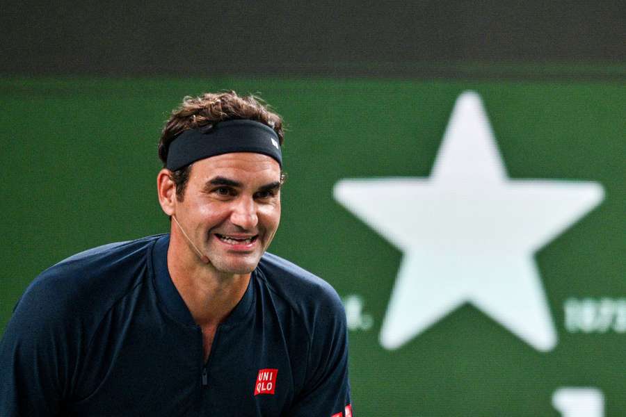 Roger Federer en Chine le 10 octobre 2025. Roger Federer en Chine le 10 octobre 2025.