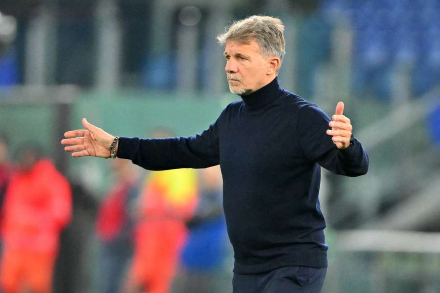 Marco Baroni, treinador da Lazio