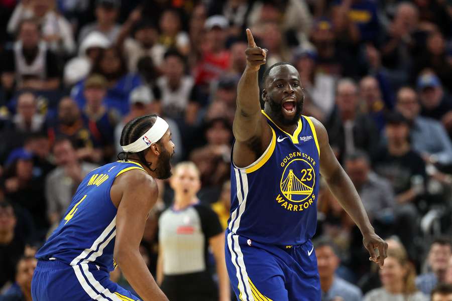 Draymond Green gesticula durante el partido contra los Grizzlies Draymond Green gesticula durante el partido contra los Grizzlies