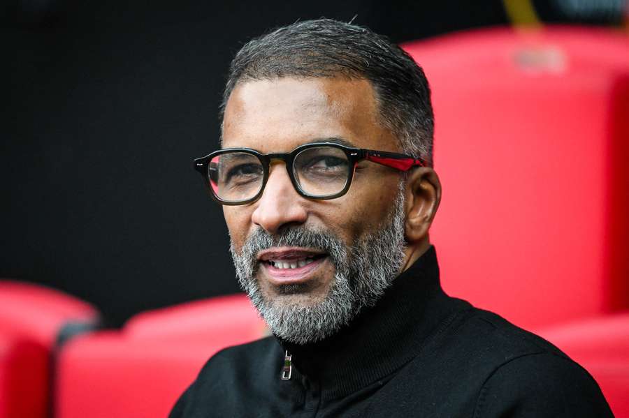 Habib Beye lors du match contre Strasbourg.