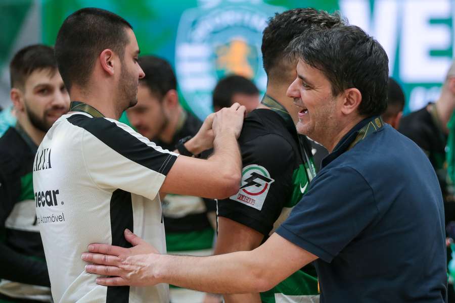 Nuno Dias, treinador do Sporting