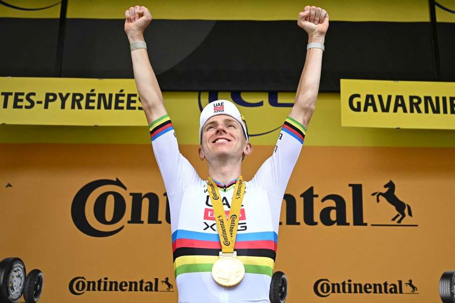 Tadej Pogacar znów liderem Tour de France po samodzielnej ucieczce na 6. etapie Tadej Pogacar znów liderem Tour de France po samodzielnej ucieczce na 6. etapie