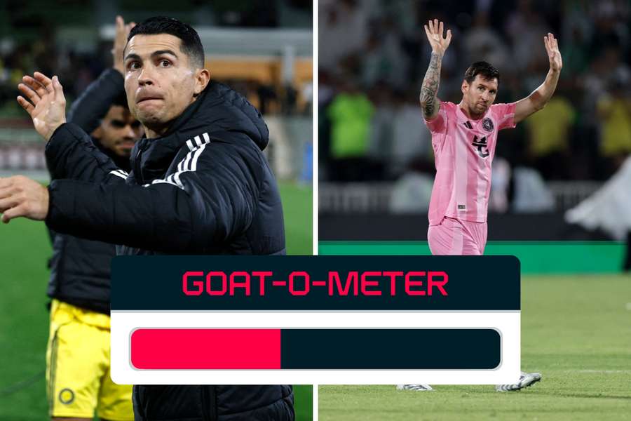 Das dieswöchige GOAT-o-Meter zwischen Cristiano Ronaldo und Lionel Messi