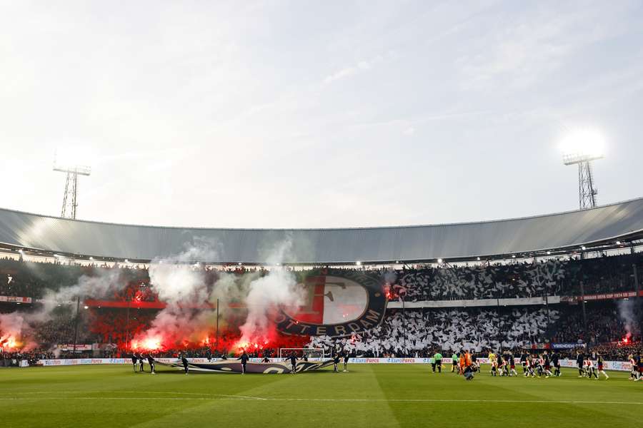 Feyenoord houdt deel van tribunes volgende week tijdens duel met AS Roma