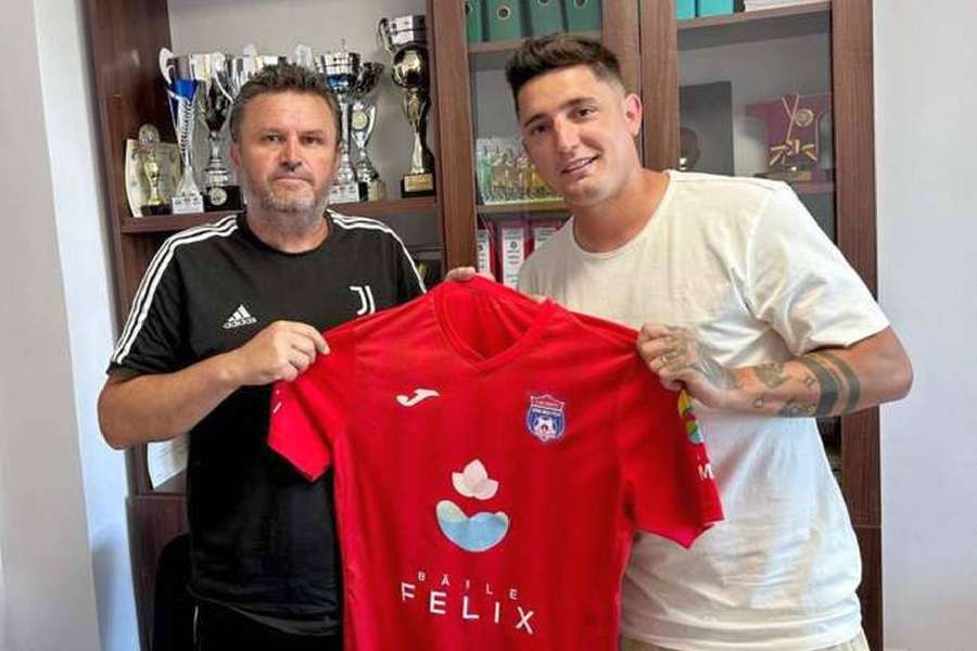 Steliano Filip și-a reziliat contractul cu CS Lotus Băile Felix