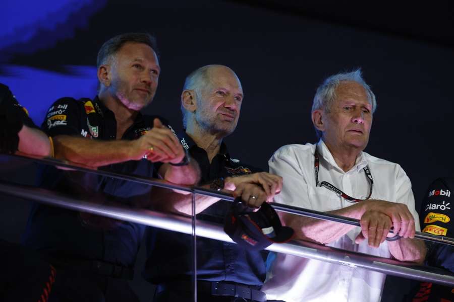 As relações de Horner com Newey e Marko têm sido fundamentais para o sucesso da Red Bull