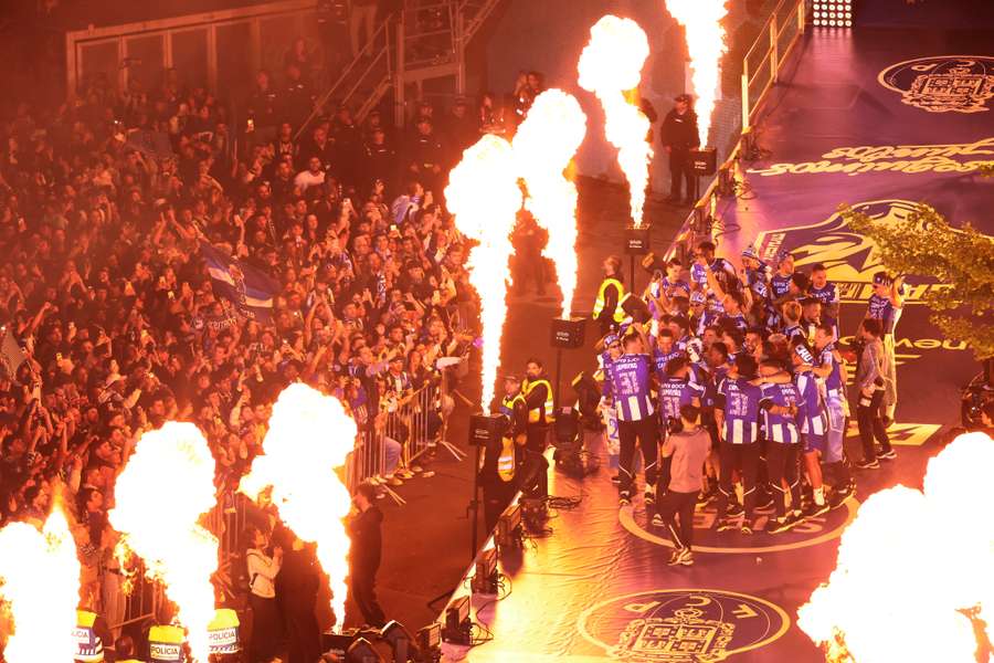 FC Porto vai festejar título junto dos adeptos