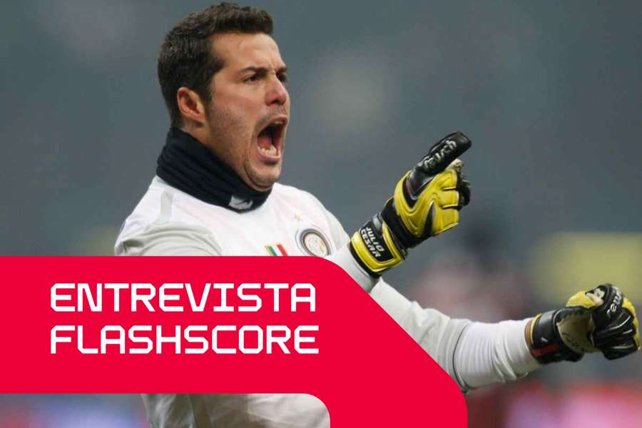 Júlio César ao serviço do Inter de Milão