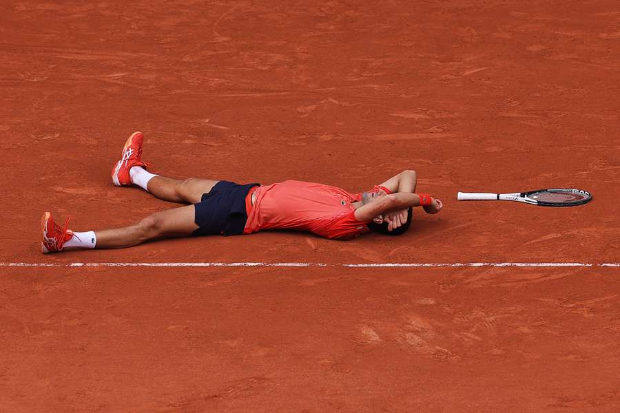 Djokovic var ganske rystet efter finalen.