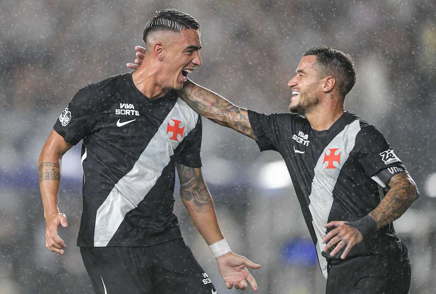 Puma Rodríguez marcou o golo do Vasco no início do segundo tempo