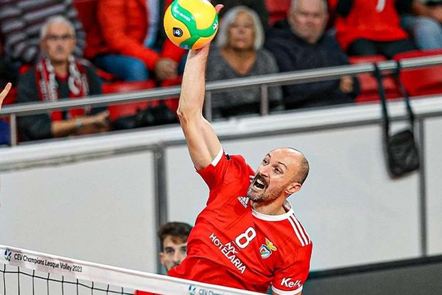 Hugo Gaspar foi dos destaques do Benfica