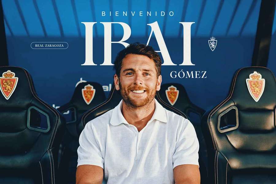 Ibai Gómez, nuevo entrenador del Zaragoza