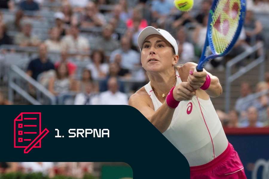 Belinda Bencicová se utká s Karolínou Muchovou.