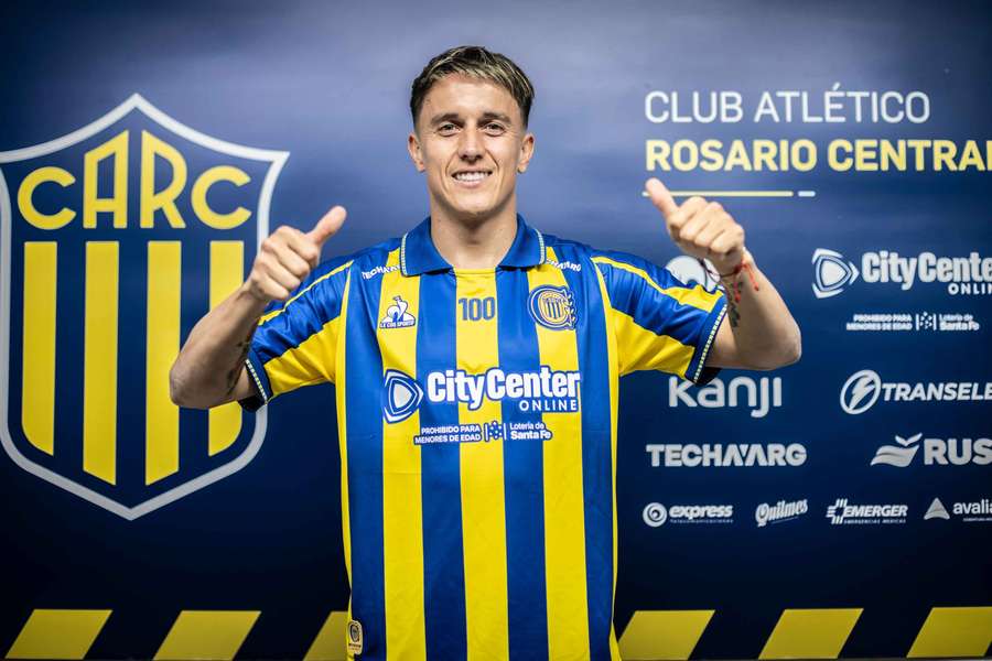Franco Cervi oficializado no Rosario Central Franco Cervi oficializado no Rosario Central