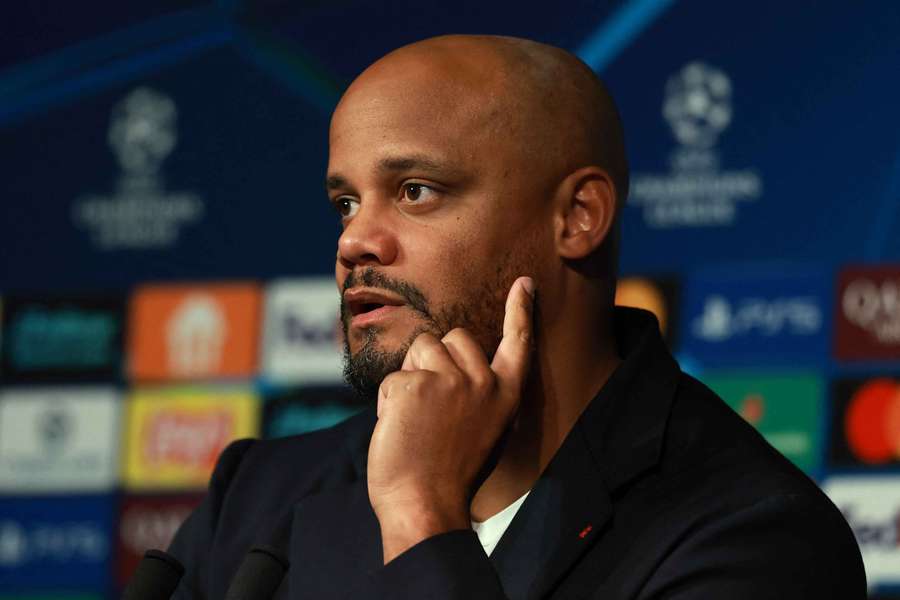 Bayern Munich boss Vincent Kompany