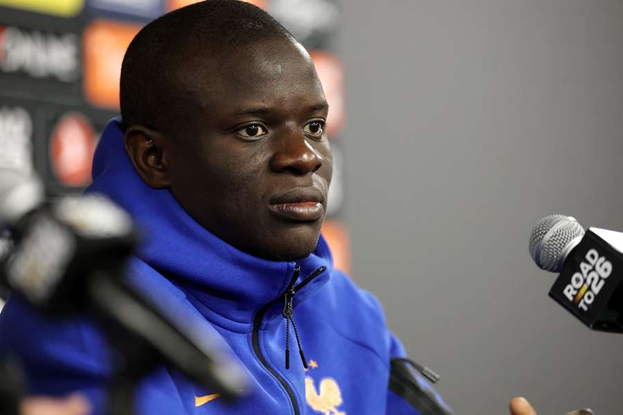 Francouzský reprezentační záložník N'Golo Kanté Francouzský reprezentační záložník N'Golo Kanté