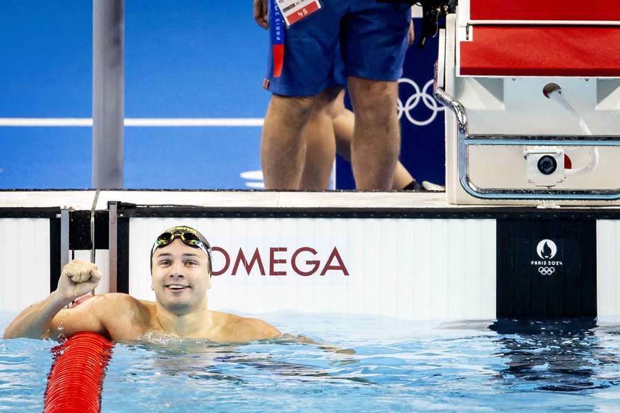 Arno Kamminga zwemt zaterdagavond in de halve finale van de 100 meter schoolslag