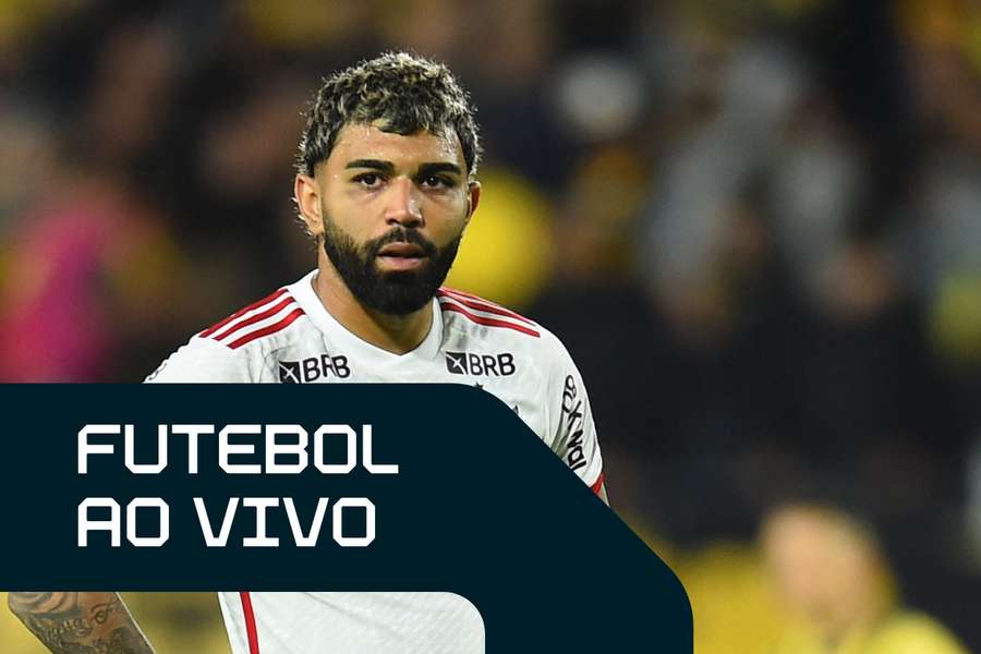 Gabigol incrédulo com a eliminação do Fla