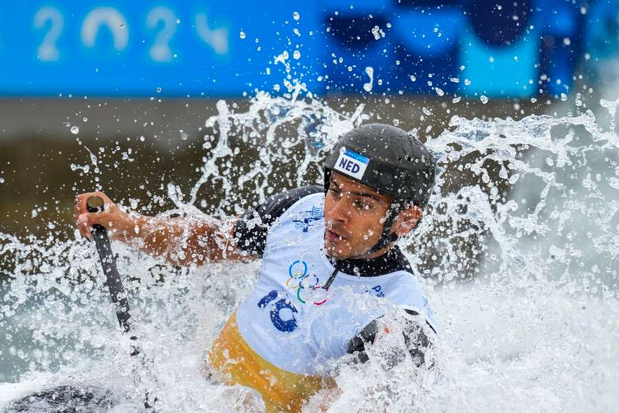 Otten niet naar halve finales kanoslalom