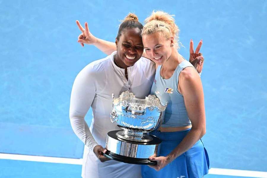 Kateřina Siniaková je už desetinásobnou grandslamovou šampionkou. Kateřina Siniaková je už desetinásobnou grandslamovou šampionkou.