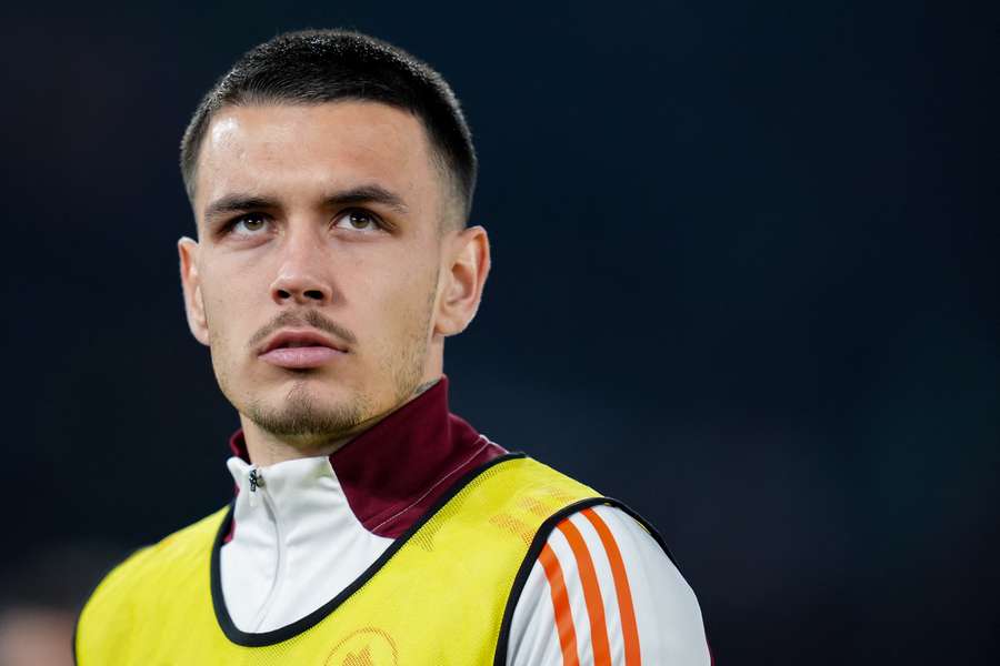 Enzo Le Fée con la Roma lo scorso fine settimana.
