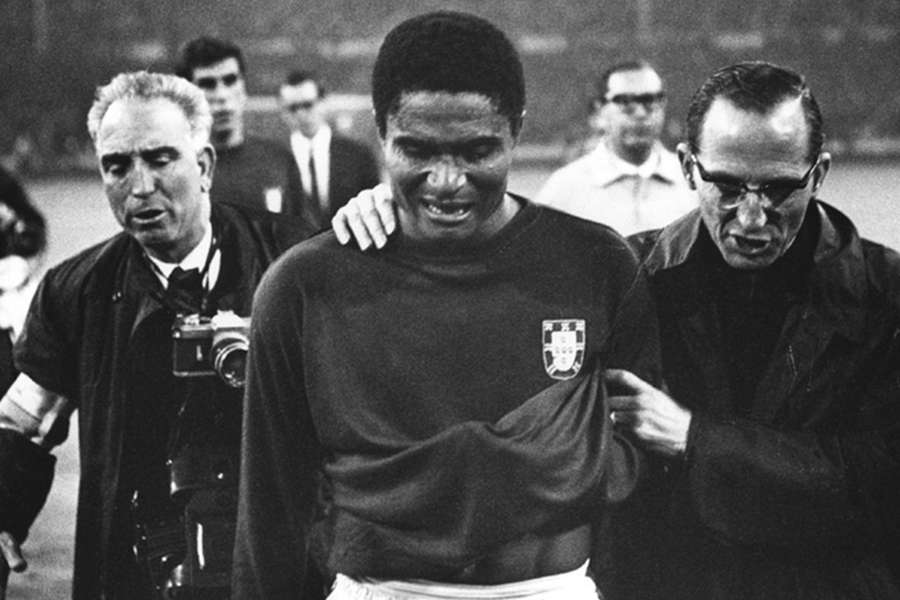 Eusébio foi estrela em Inglaterra Eusébio foi estrela em Inglaterra