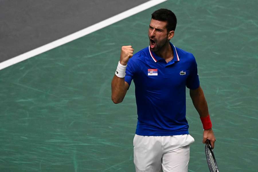 Djokovic last played at the Davis Cup
