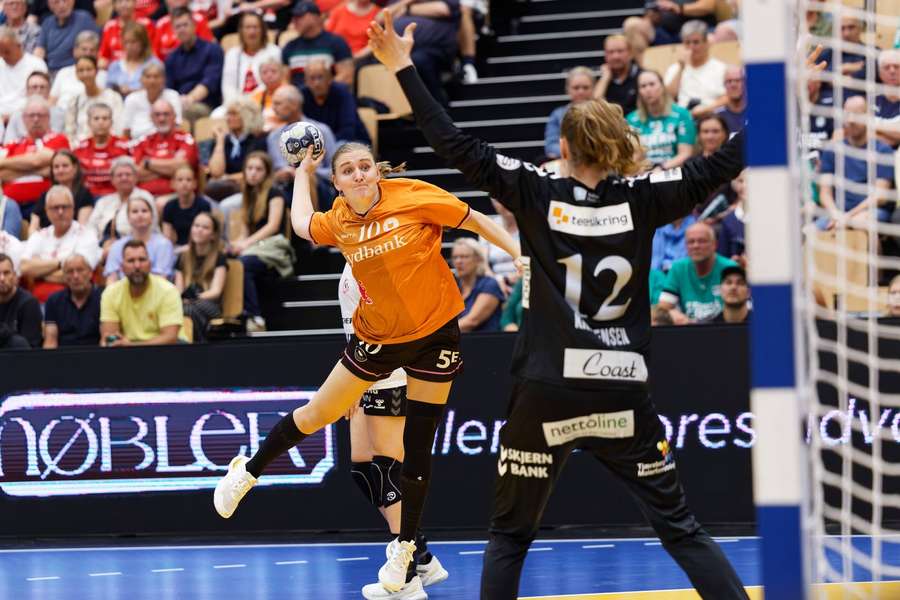 Ana Grundtvig played a big game for Odense in Hungary