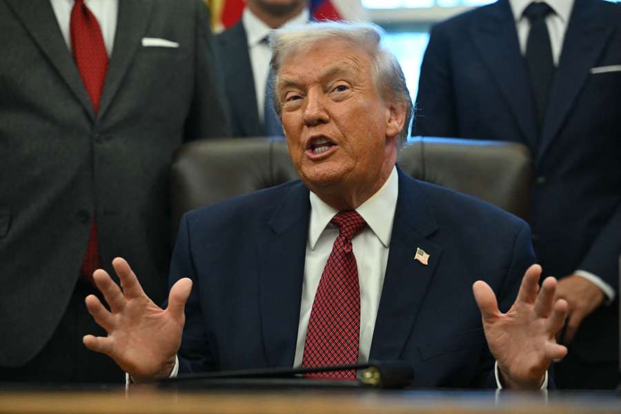 Donald Trump mercredi.