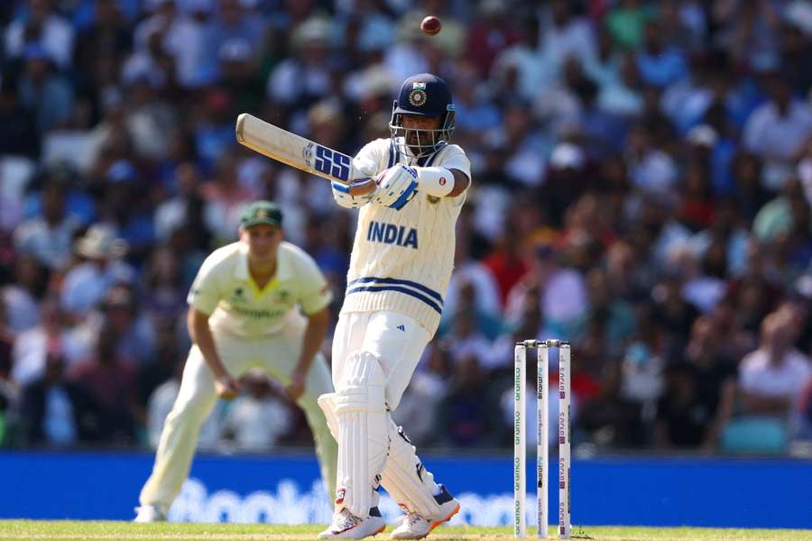 Ajinkya Rahane attacked on the second morning to keep India in the game