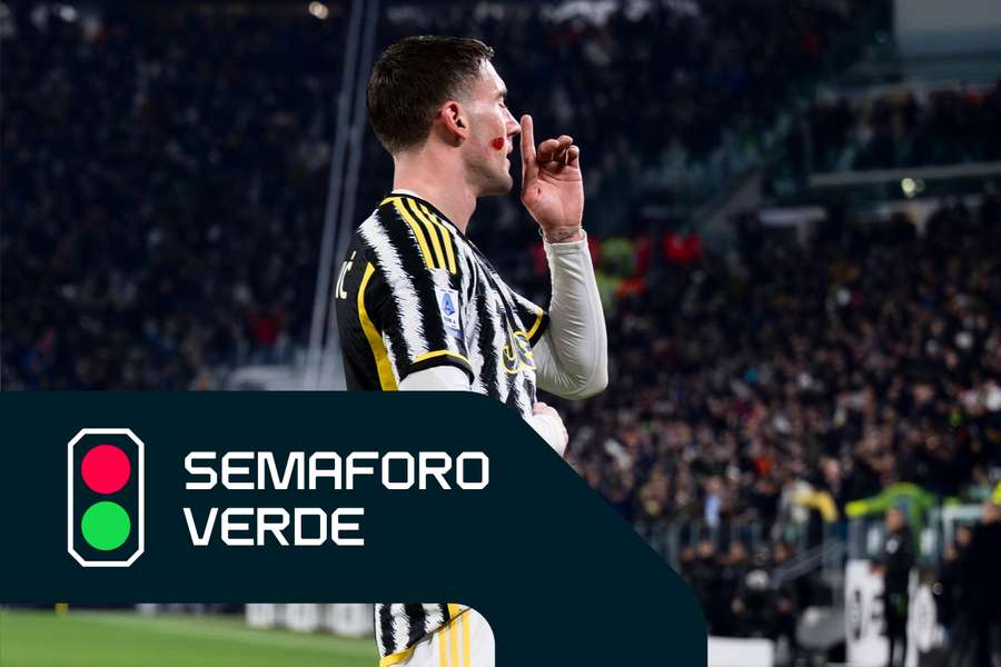 Vlahovic contro l'Inter