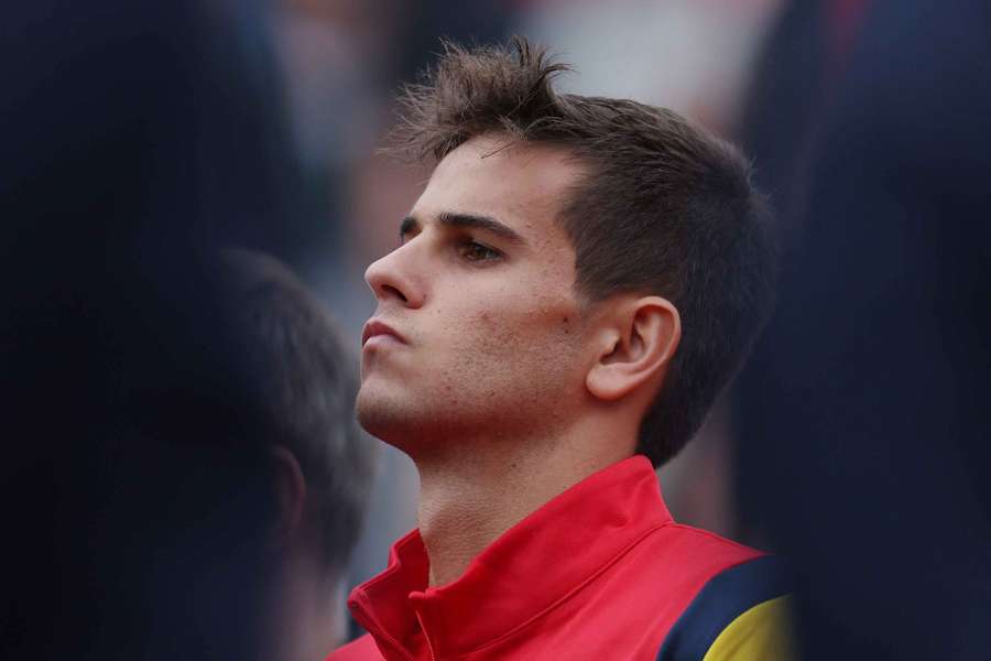 Rafa jódar juega la Laver Cup este viernes
