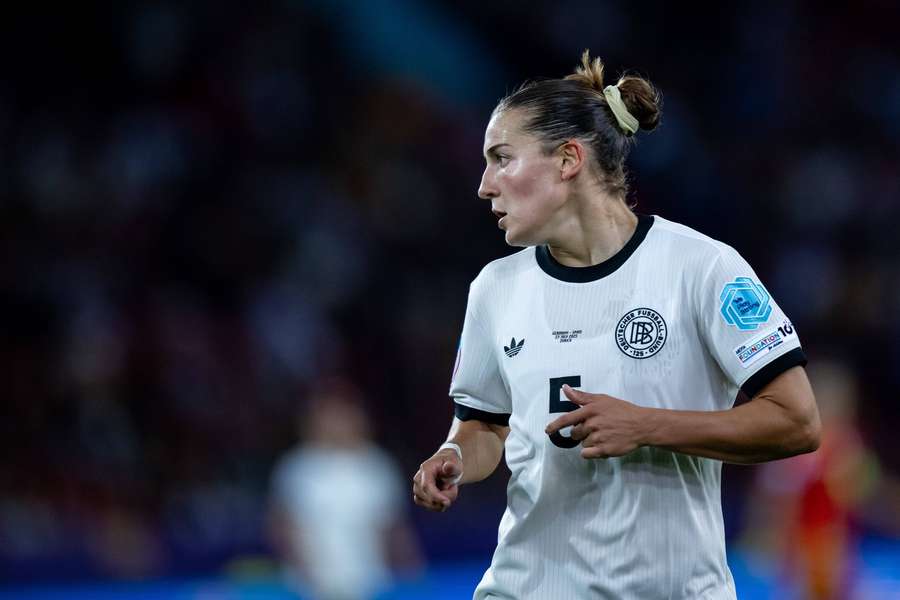 Carlotta Wamser im DFB-Trikot