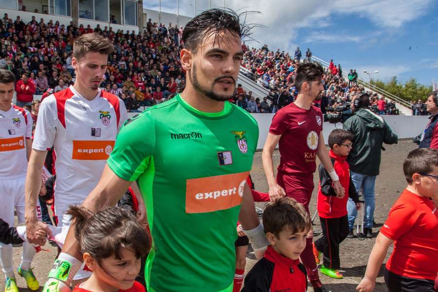 Tiago Maia vestiu as cores do Praiense durante quatro temporadas