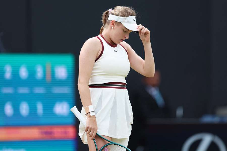 Linda Fruhvirtová na Masters jasně prohrála. Linda Fruhvirtová na Masters jasně prohrála.