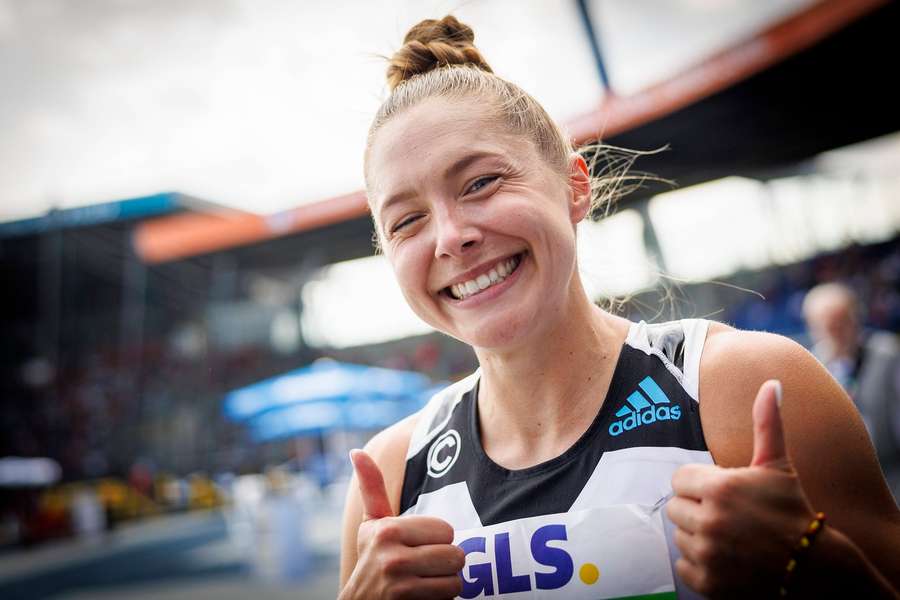 Gina Lückenkemper peilt das Finale an.